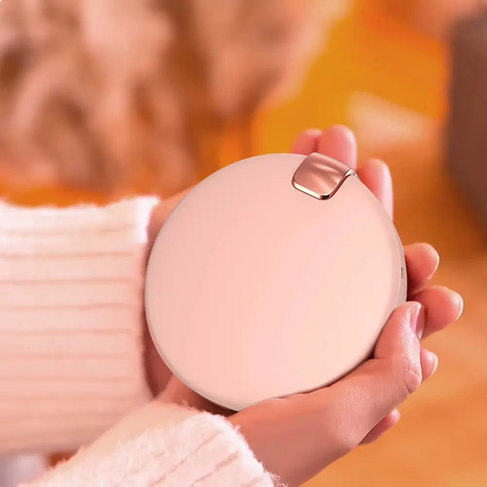 MIROIR LED 3 EN 1   مرآة 3 في 1: مرآة تجميل، بطارية و دفاية لليدين